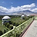 Wunderbare Aussicht von der Mountain Lodge auf Skardu und die Indusebene