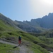 Weg von der Pfeishütte zum Stempeljoch