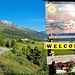 <b>Sui tornanti vedo dei pannelli pubblicitari che invitano a prendersi il tempo per visitare ristori o agriturismi.</b>