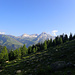 Blick gegen Anarosa - Splügener Kalkberge