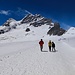 Auf dem Gletscher