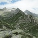 von hier erkenne ich meinen Irrtum und steige rechts ab