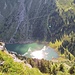 Tiefblick vom Grat zum Spaneggsee