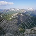 Blick Richtung Rüfikopf und Untere Wildgrubenspitze