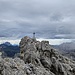 Ich gehe noch etwas weiter nach Norden - Rückblick zum Kreuz