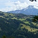 Blick über das Lenis-Tal nach Crans...