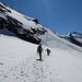 Qui inizia la salita alla Roccia Nera