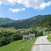 sul percorso in salita, sempre asfaltato