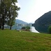sul lungolago di Ponte Tresa