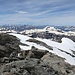 Blick vom Hauptgipfel zum Nebengipfel