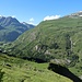 Abstieg auf dem östlichen Weg im Alpenrosenhang (undeutlicher als der westliche).