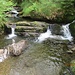Durch die Bachklamm des Nant Gwernol hinab nach Abergynolwyn
