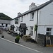 Das "Railway Inn" in Abergynolwyn. Die einstige Bergbaubahn existiert noch als Touristenattraktion