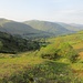 Rückblick beim morgendlichen Aufstieg zum Cadair Idris