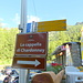 dal Bar del Ponte parte il sentiero per il Rif. Barbustel