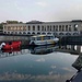 Poco più avanti delle opere di presa ecco la Diga del Panperduto che, sbarrando il Fiume Ticino, dà origine al bacino da cui si diramano i due canali. 