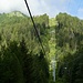 ...sind bereits auf dem Sessellift nach Jorasse...