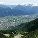 Blick auf Fully & Martigny 