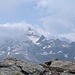 Pizzo Stella kämpft mit den Wolken.