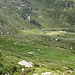 Rückblick/Tiefblick. Die Alpe Pian del Nido ist verdeckt.