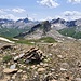 <b>In ulteriori 45 min, attraversando anche dei nevai, pervengo alla Furcletta dil Capeder (2703 m), detta anche Furcletta dil Garpeder. </b>