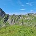 Blick vom Oberwis-Chopf auf den Gratverlauf