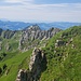 Blick zurück vom Gipfel des Schofwisspitzes