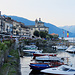 An der Seepromenade von Cannobio.