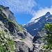 das kl. Schreckhorn in Sicht