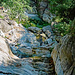 Oberhalb vom Zwillingswasserfall des Riale di Mulitt.