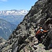 Querung nach dem Couloir
