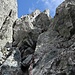 Abseilen der IIIer Stelle
