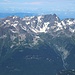 Grand Pic de Belledonne vom Pic Bayle ausgesehen.