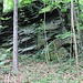 Großer Stieflitzgrund, Felswand