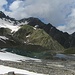 Am Kraspessee; hier endet der markierte Weg
