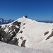 Querung zum Pic Blanc, immer unter den Felsen bleiben. 
