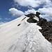 Einfacher Grat zum Pic Blanc