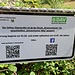 Oha! Die Brücknerkante ist gesperrt. Na sowas.