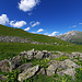 Ruine dans la partie inférieure du vallon de Métail.