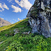 Ruines (2268m) en dessous de l'Alpage de Métail. 