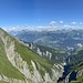 Vom Nolla reicht der Blick vom Oberhorn bis zum Schlüchtli