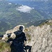 Bis zum Piz Fess war dies mein einziger Begleiter.