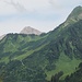 Schön zu sehen der schneidige Westgrat am Zafernhorn