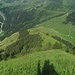Ganz hinten umwölkt der Alpstein