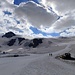 la prima salita verso il Breithornplateau