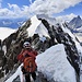 verso la vetta del Breithorn Centrale