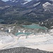 Tiefblick vom Stubacher Sonnblick zur Rudolfshütte.