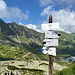 Karb - Am 1.853 m hohen Sattel. Gleich geht's nun hinab ins Tal Dolina Zielona Gąsienicowa. 