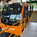 Standseilbahn Gubałówka - Nach längerer Pause in Cyrhla sind wir nun durch Zakopane geradelt, um den Berg Gubałówka zu besuchen und auch die dortige Bahn zu "erkunden". An der Talstation wartet hier Wagen 1 auf die nächste Fahrt.