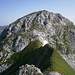 Juppenspitze von der Fernerspitze, im Vordergrund der Aufstiegsgrat
